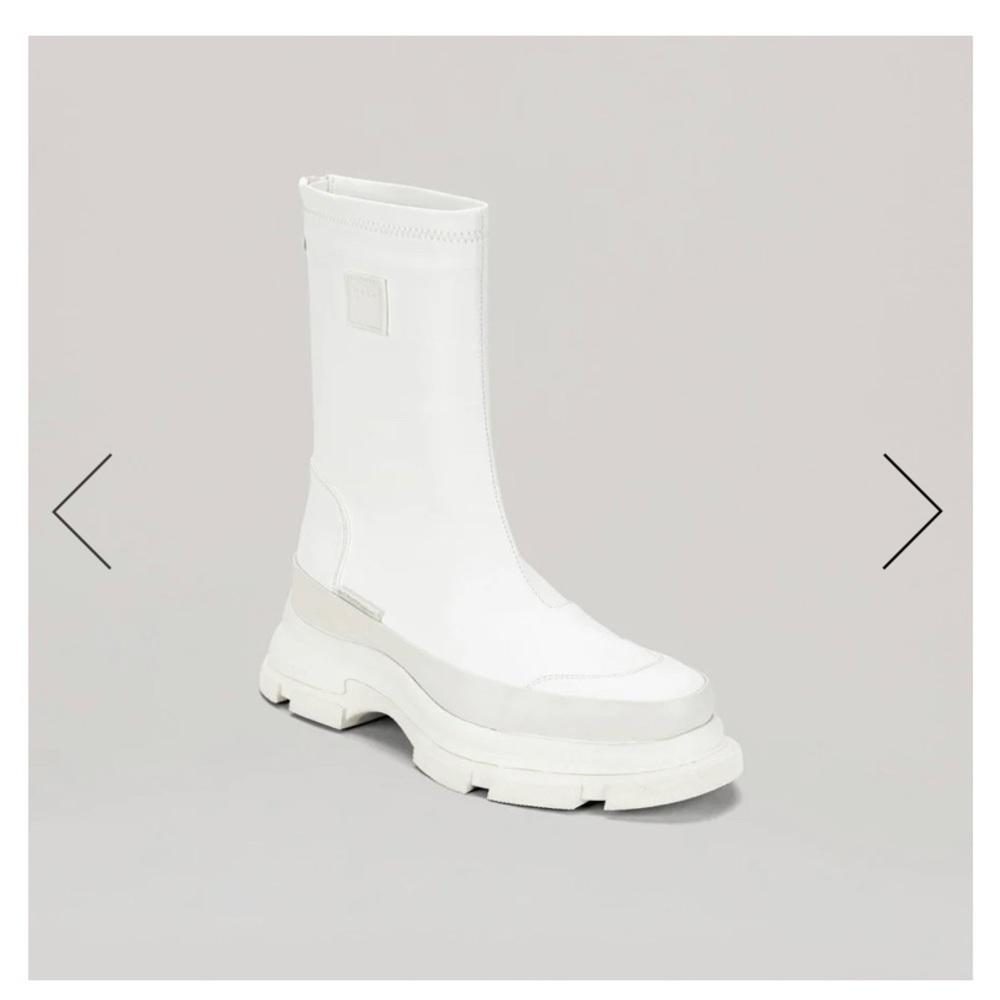 Both Paris white gao boots 42 UNI​​​​
